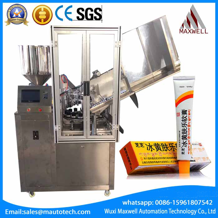 JGF-C+Full automatic metal tube fill and fold tail machine