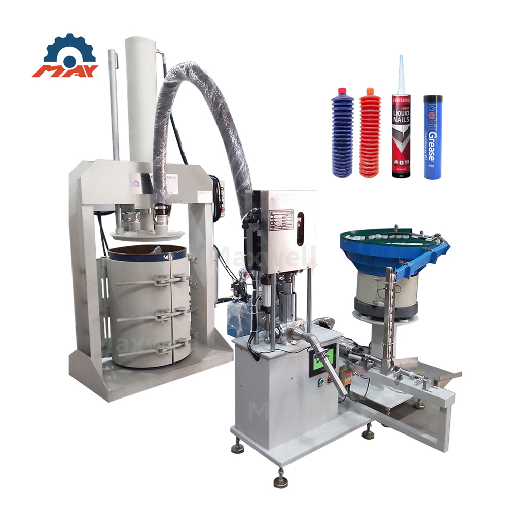 Semi Auto Cartridge Grease Filling and Packing Machine Production Line